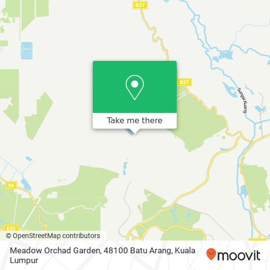 Meadow Orchad Garden, 48100 Batu Arang map