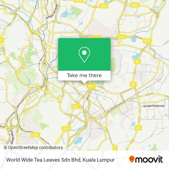Peta World Wide Tea Leaves Sdn Bhd