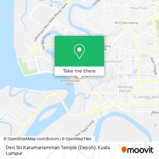 Devi Sri Karumariamman Temple (Depoh) map