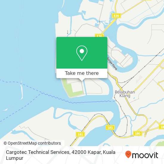 Cargotec Technical Services, 42000 Kapar map