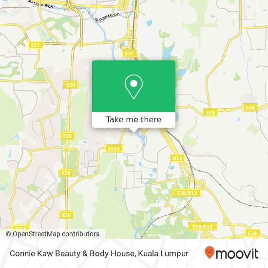 Connie Kaw Beauty & Body House map