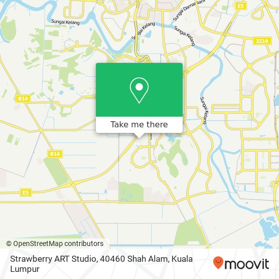 Strawberry ART Studio, 40460 Shah Alam map