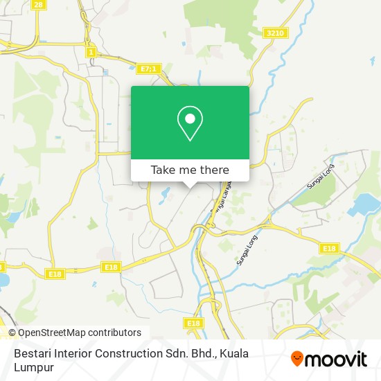 Bestari Interior Construction Sdn. Bhd. map