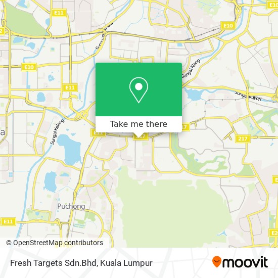 Fresh Targets Sdn.Bhd map