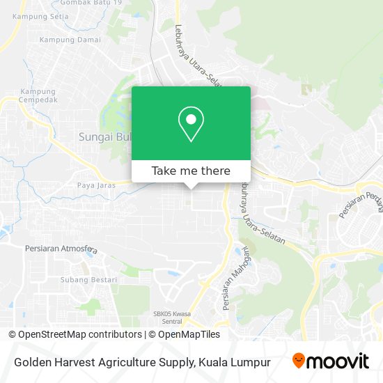 Golden Harvest Agriculture Supply map