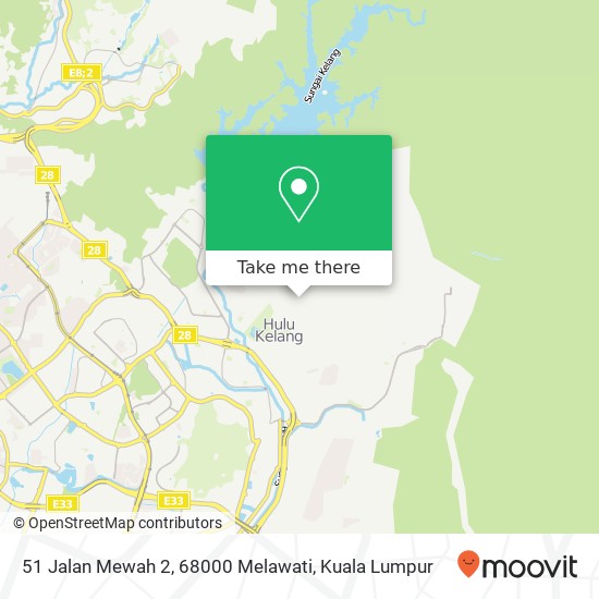 51 Jalan Mewah 2, 68000 Melawati map