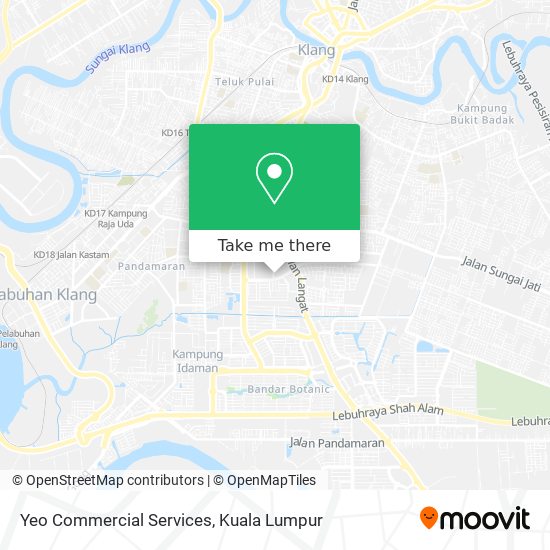 Yeo Commercial Services map