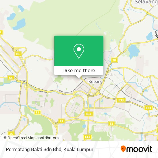 Peta Permatang Bakti Sdn Bhd