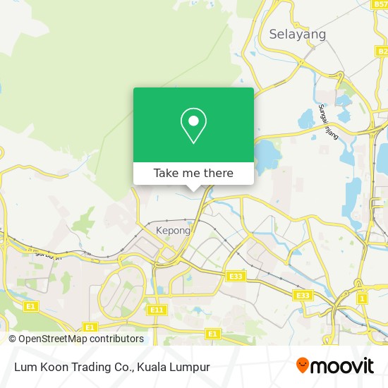 Lum Koon Trading Co. map