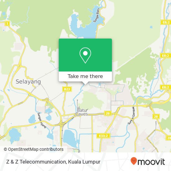Z & Z Telecommunication map