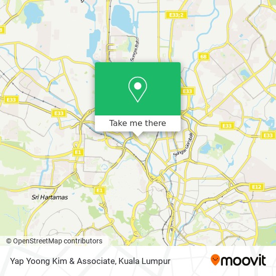 Yap Yoong Kim & Associate map