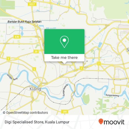 Digi Specialised Store map