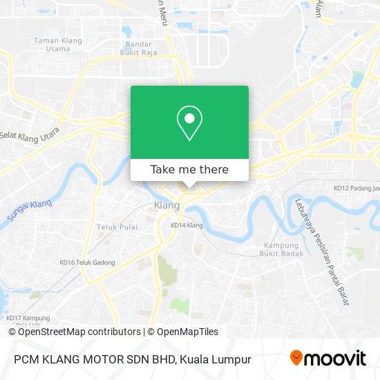 PCM KLANG MOTOR SDN BHD map