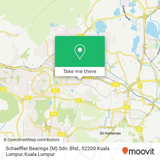 Schaeffler Bearings (M) Sdn. Bhd., 52200 Kuala Lumpur map