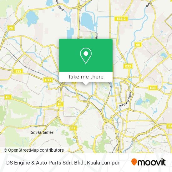 DS Engine & Auto Parts Sdn. Bhd. map