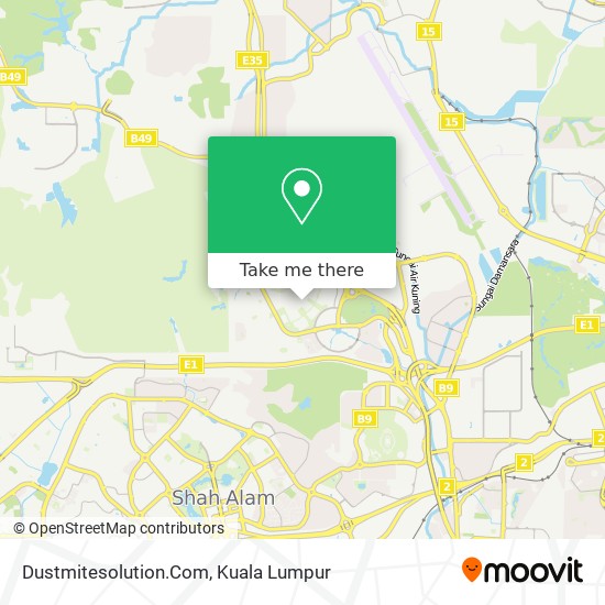 Dustmitesolution.Com map