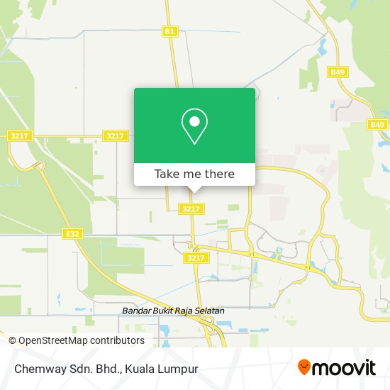 Chemway Sdn. Bhd. map