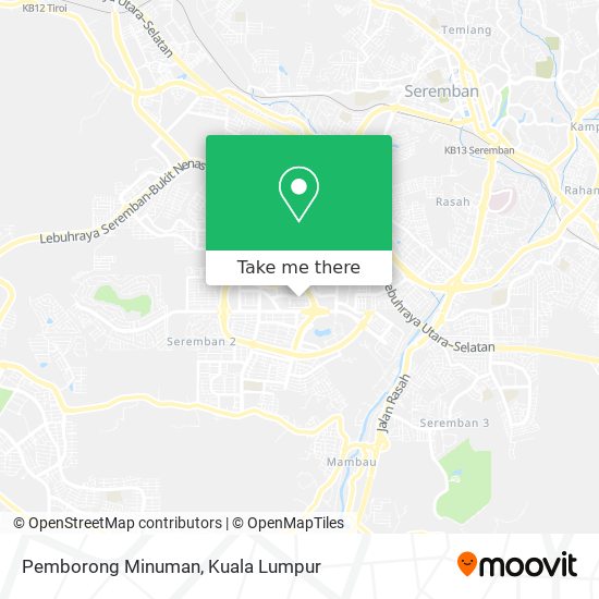 Pemborong Minuman map