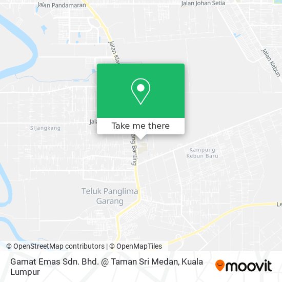 Gamat Emas Sdn. Bhd. @ Taman Sri Medan map