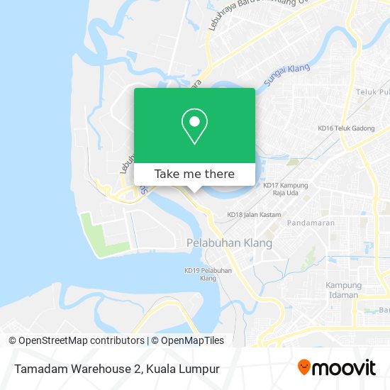 Peta Tamadam Warehouse 2