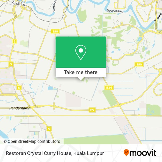 Peta Restoran Crystal Curry House