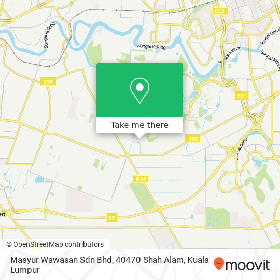 Masyur Wawasan Sdn Bhd, 40470 Shah Alam map