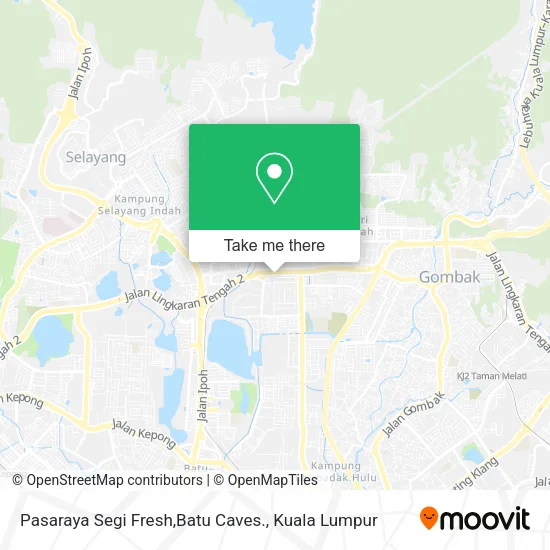 Pasaraya Segi Fresh,Batu Caves. map