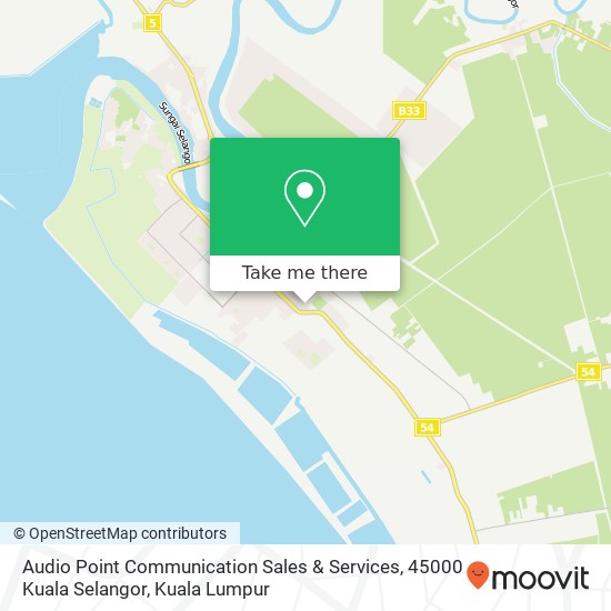 Audio Point Communication Sales & Services, 45000 Kuala Selangor map