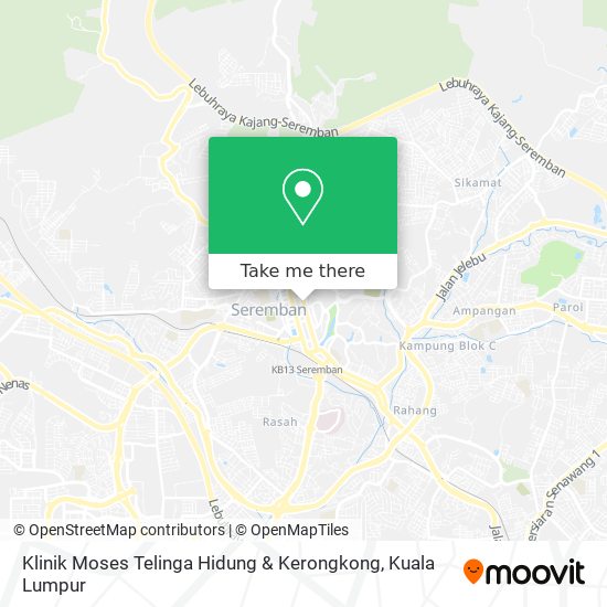 Klinik Moses Telinga Hidung & Kerongkong map