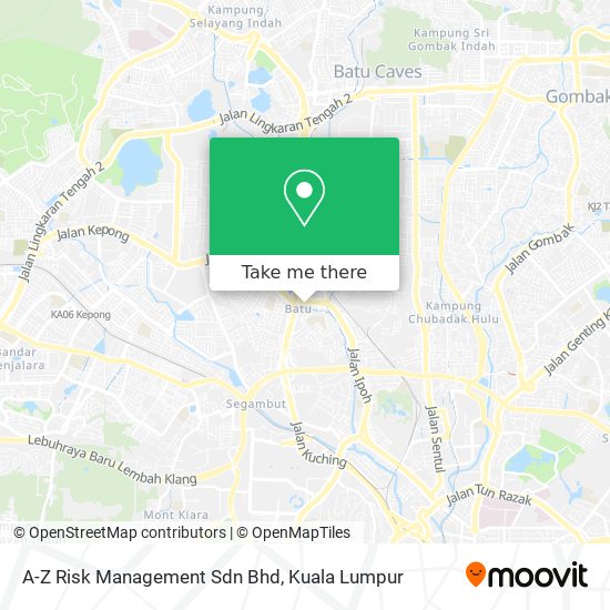 A-Z Risk Management Sdn Bhd map