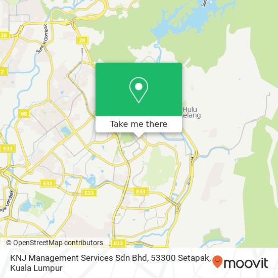 KNJ Management Services Sdn Bhd, 53300 Setapak map