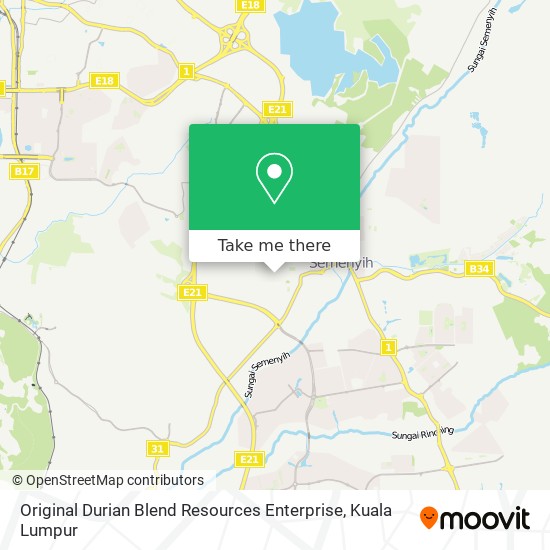 Peta Original Durian Blend Resources Enterprise