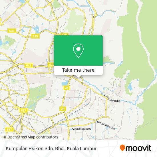 Kumpulan Psikon Sdn. Bhd. map