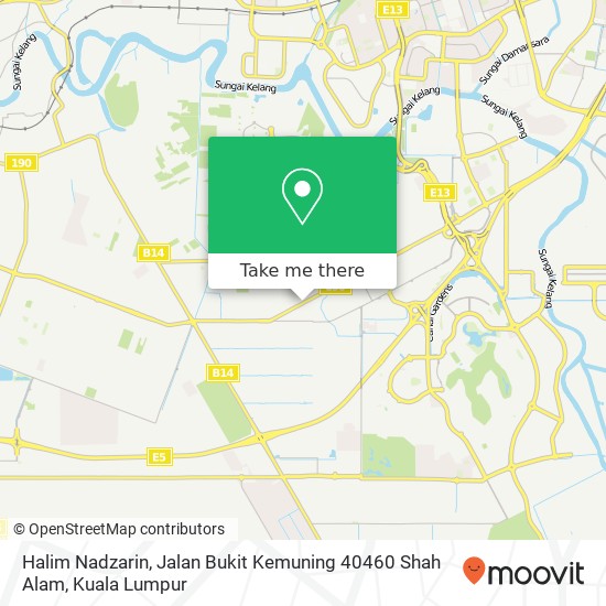 Halim Nadzarin, Jalan Bukit Kemuning 40460 Shah Alam map