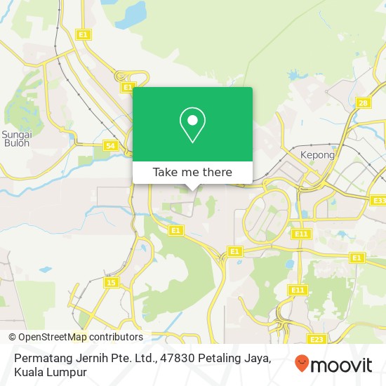 Peta Permatang Jernih Pte. Ltd., 47830 Petaling Jaya