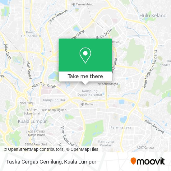 Taska Cergas Gemilang map