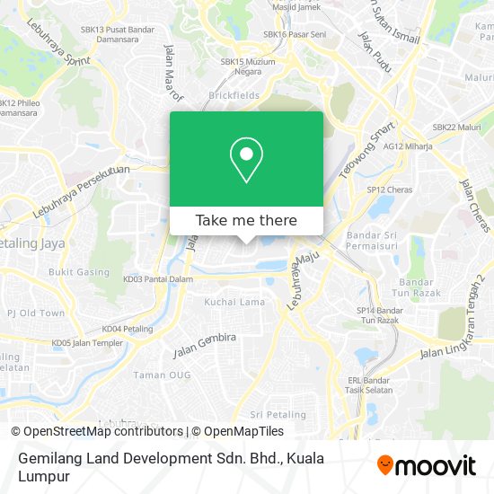 How To Get To Gemilang Land Development Sdn Bhd In Kuala Lumpur By Bus Or Mrt Lrt Moovit