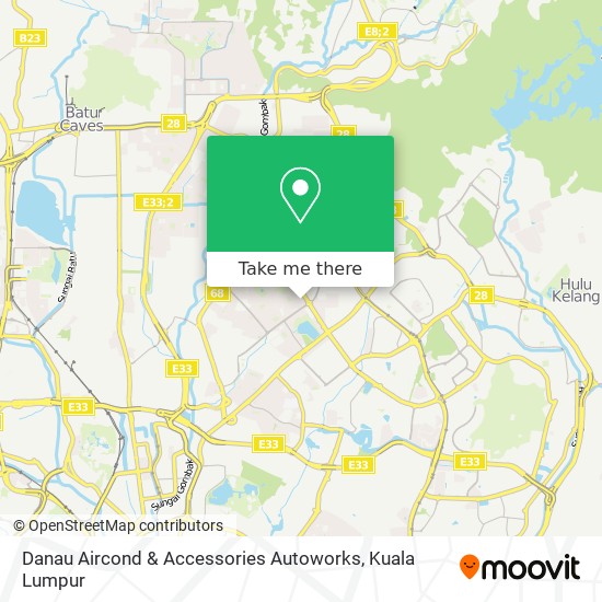 Danau Aircond & Accessories Autoworks map