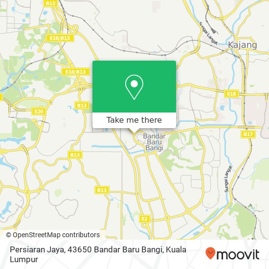 Persiaran Jaya, 43650 Bandar Baru Bangi map