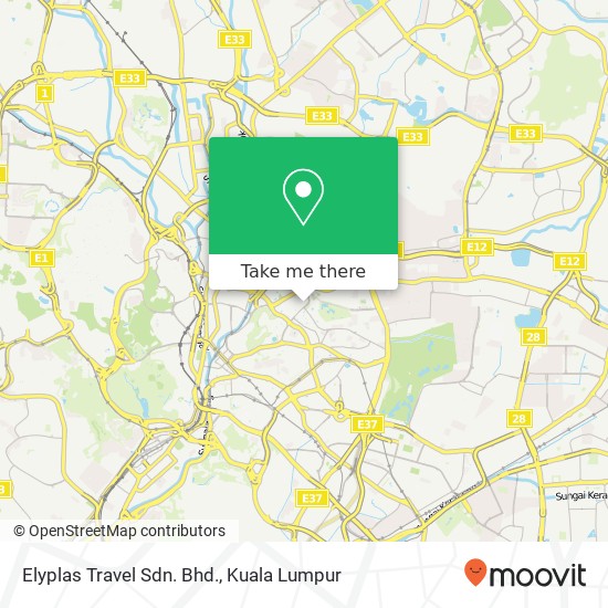 Elyplas Travel Sdn. Bhd. map