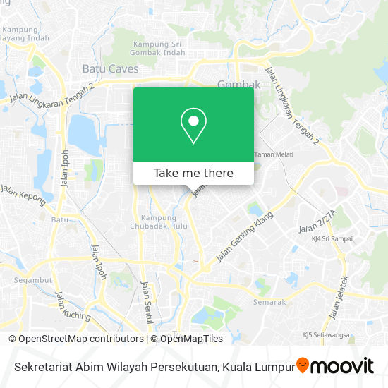 Sekretariat Abim Wilayah Persekutuan map