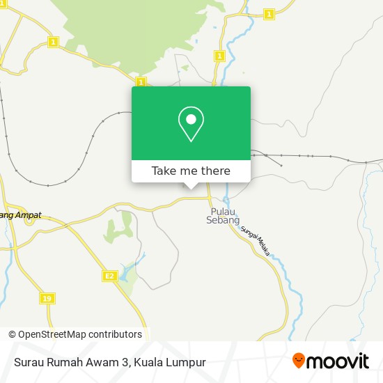 Surau Rumah Awam 3 map