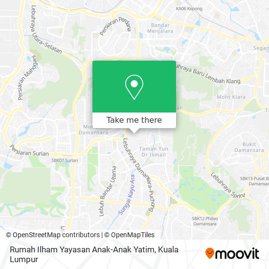 Rumah Ilham Yayasan Anak-Anak Yatim map