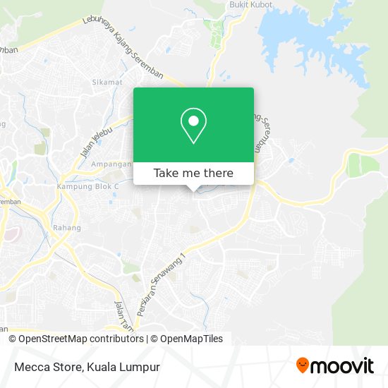 Mecca Store map