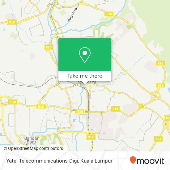 Yatel Telecommunications-Digi map