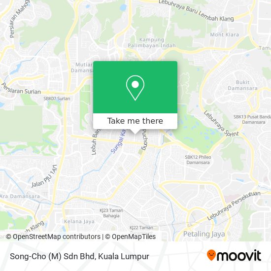 Song-Cho (M) Sdn Bhd map