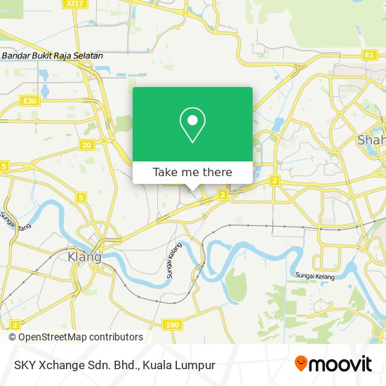 SKY Xchange Sdn. Bhd. map