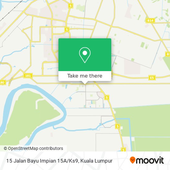15 Jalan Bayu Impian 15A/Ks9 map