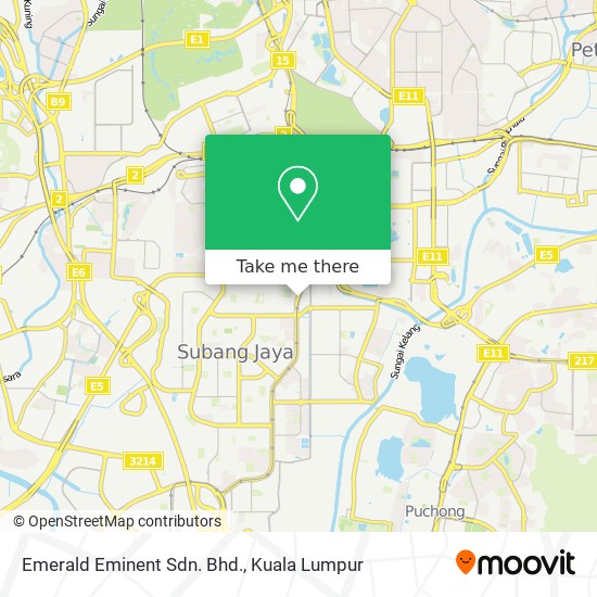 Emerald Eminent Sdn. Bhd. map