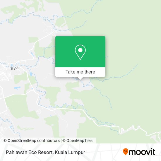 Peta Pahlawan Eco Resort